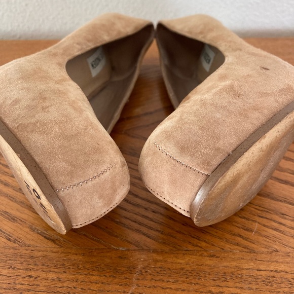 STEVE MADDEN Leather Pumps With Block Heels 7.5M - Picture 5 of 5